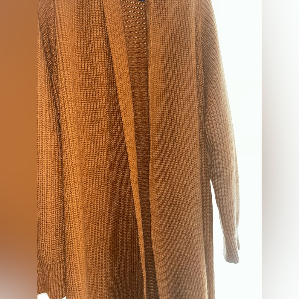 Rosetta Getty Warm Brown Knit Sweater - Picture 2 of 8